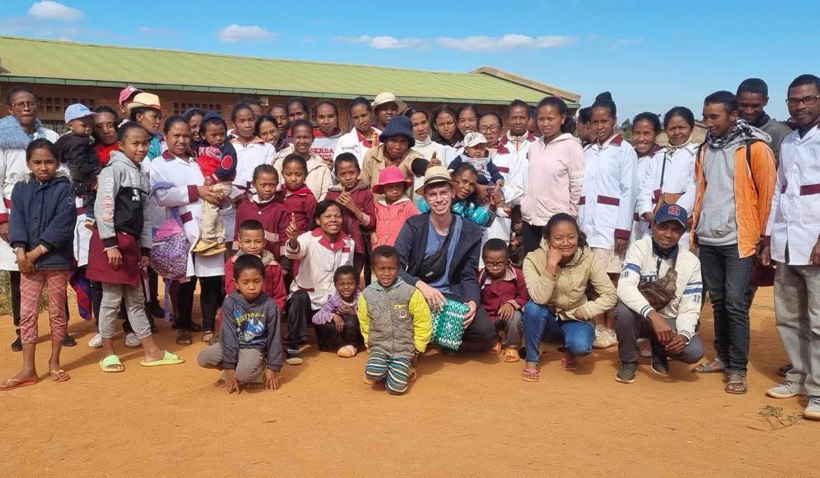 Salle de classe à Madagascar